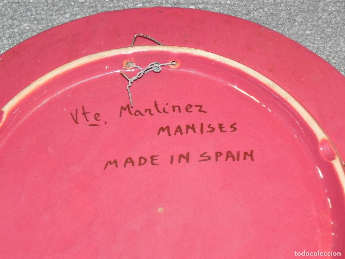 Antig&uuml;edades: &rdquo; PLATO CERAMICA DE MANISES - &rdquo; - Foto 5