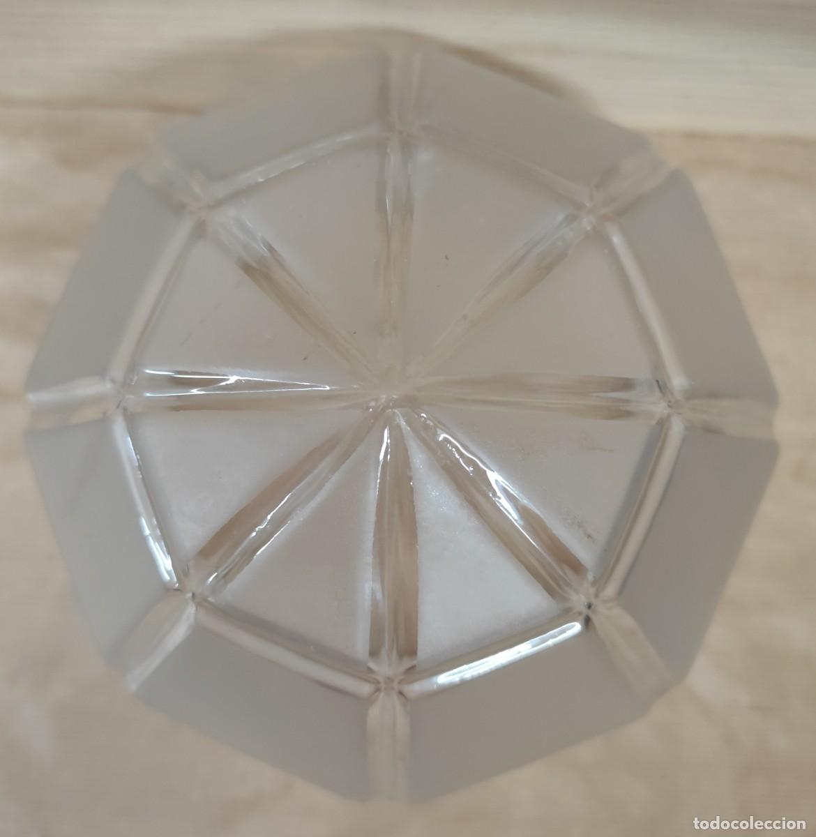 Antig&uuml;edades: Aplique de cristal art-dec&oacute; - Foto 4