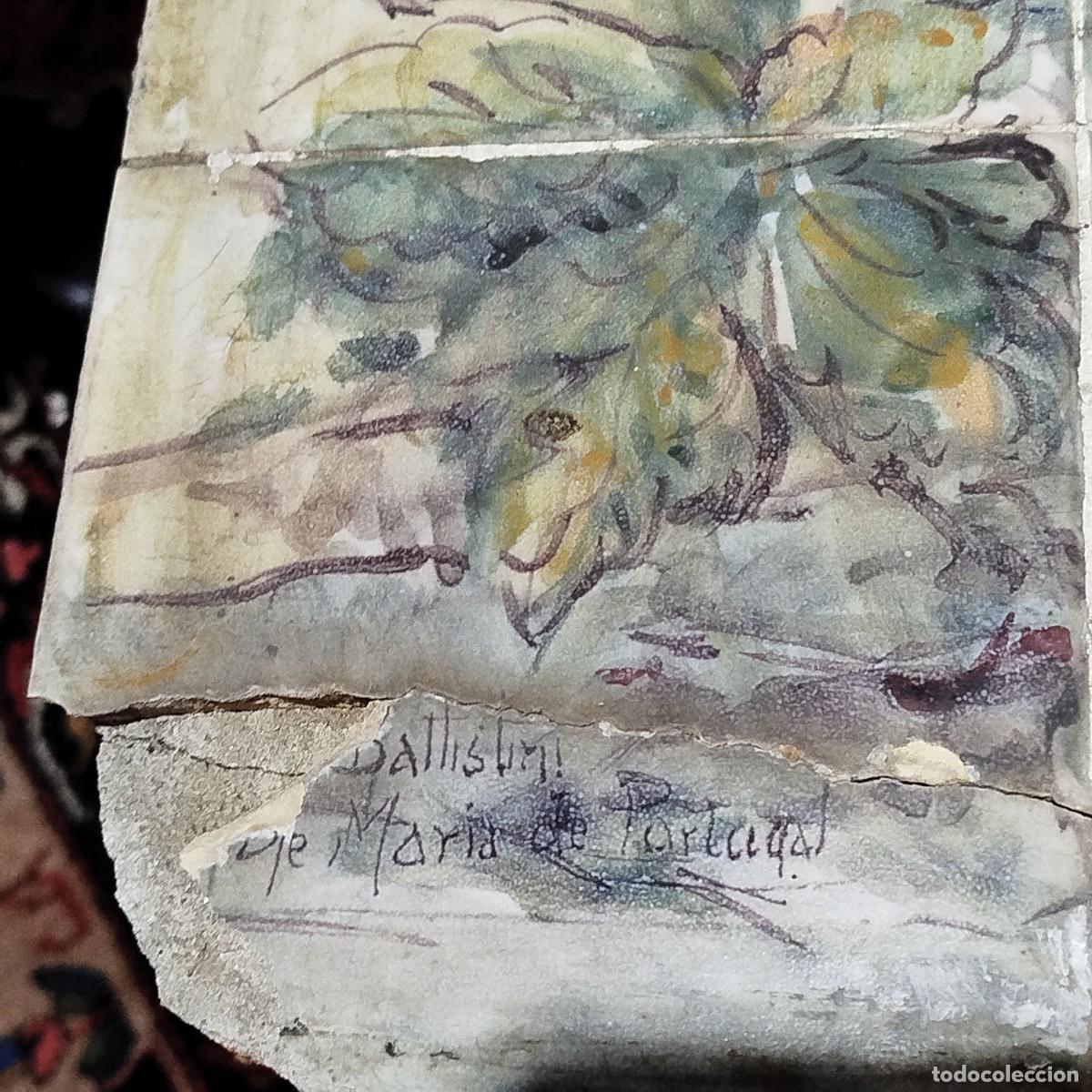 Antig&uuml;edades: PANEL DE AZULEJOS BATTISTINI - Foto 2