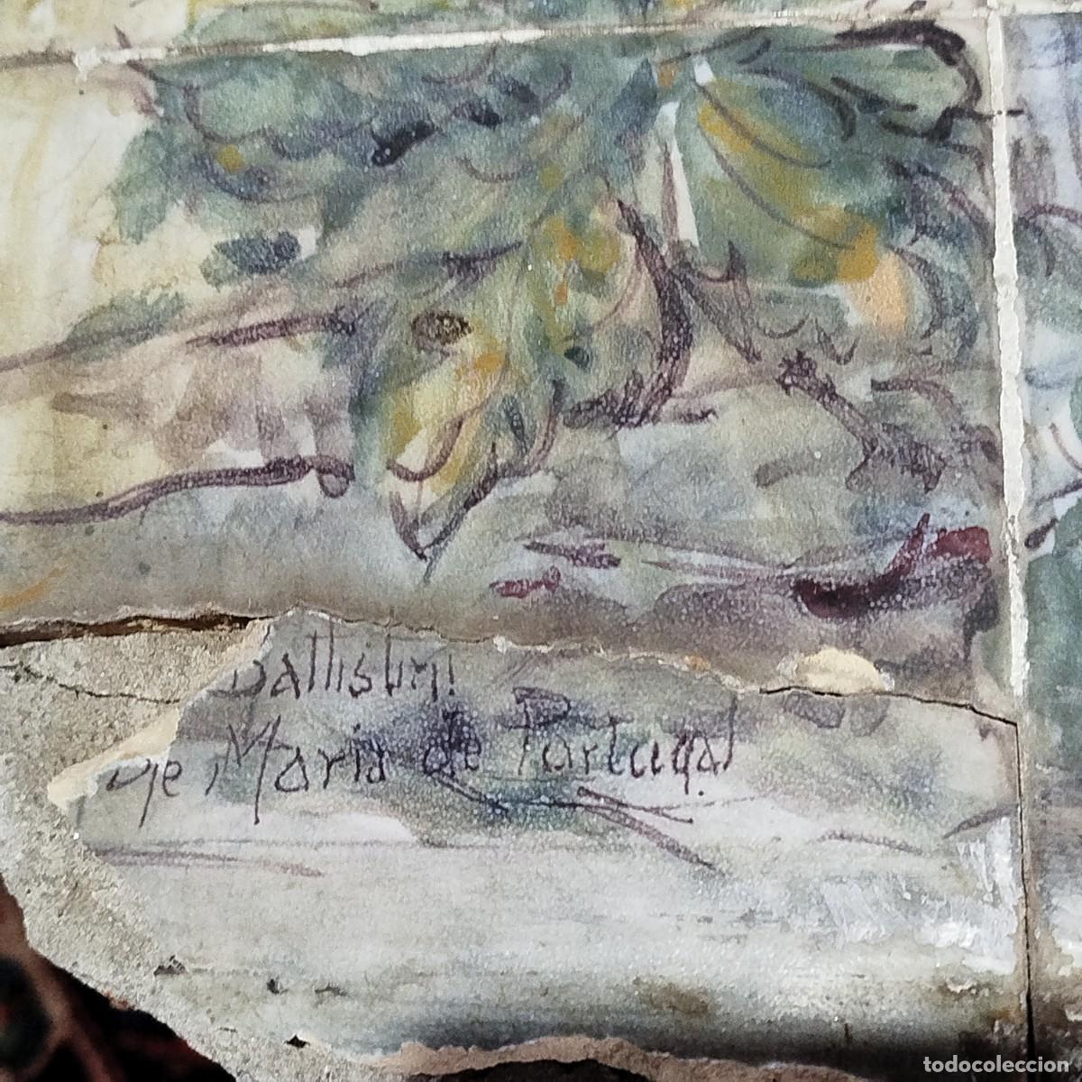Antig&uuml;edades: PANEL DE AZULEJOS BATTISTINI - Foto 3
