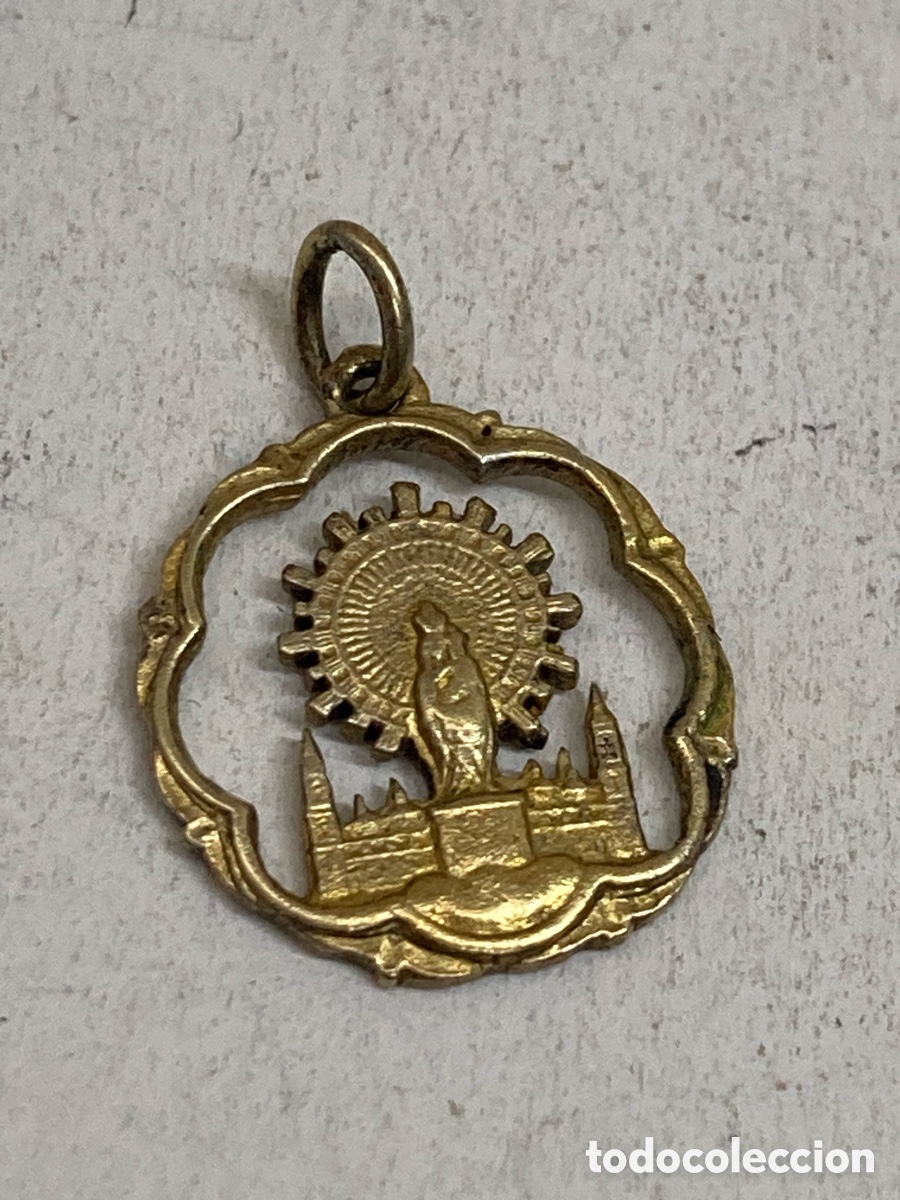 Antig&uuml;edades: Medalla de plata religiosa C545 - Foto 1