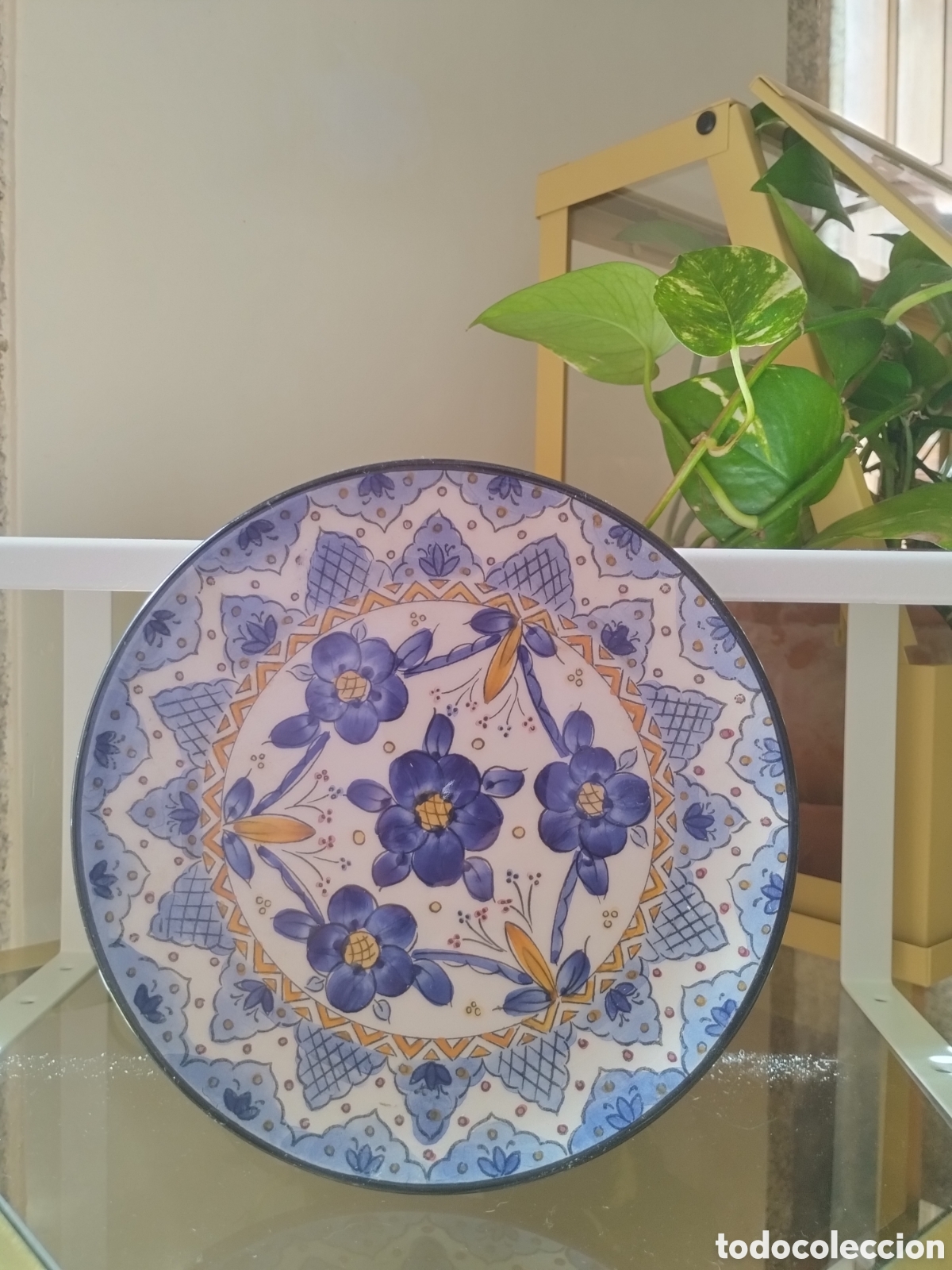 Antig&uuml;edades: Plato decorativo Ceramar - Foto 2