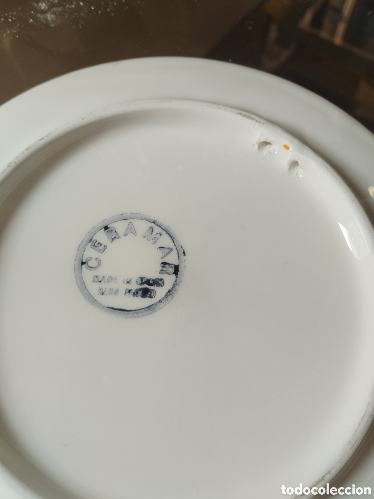 Antig&uuml;edades: Plato decorativo Ceramar - Foto 3