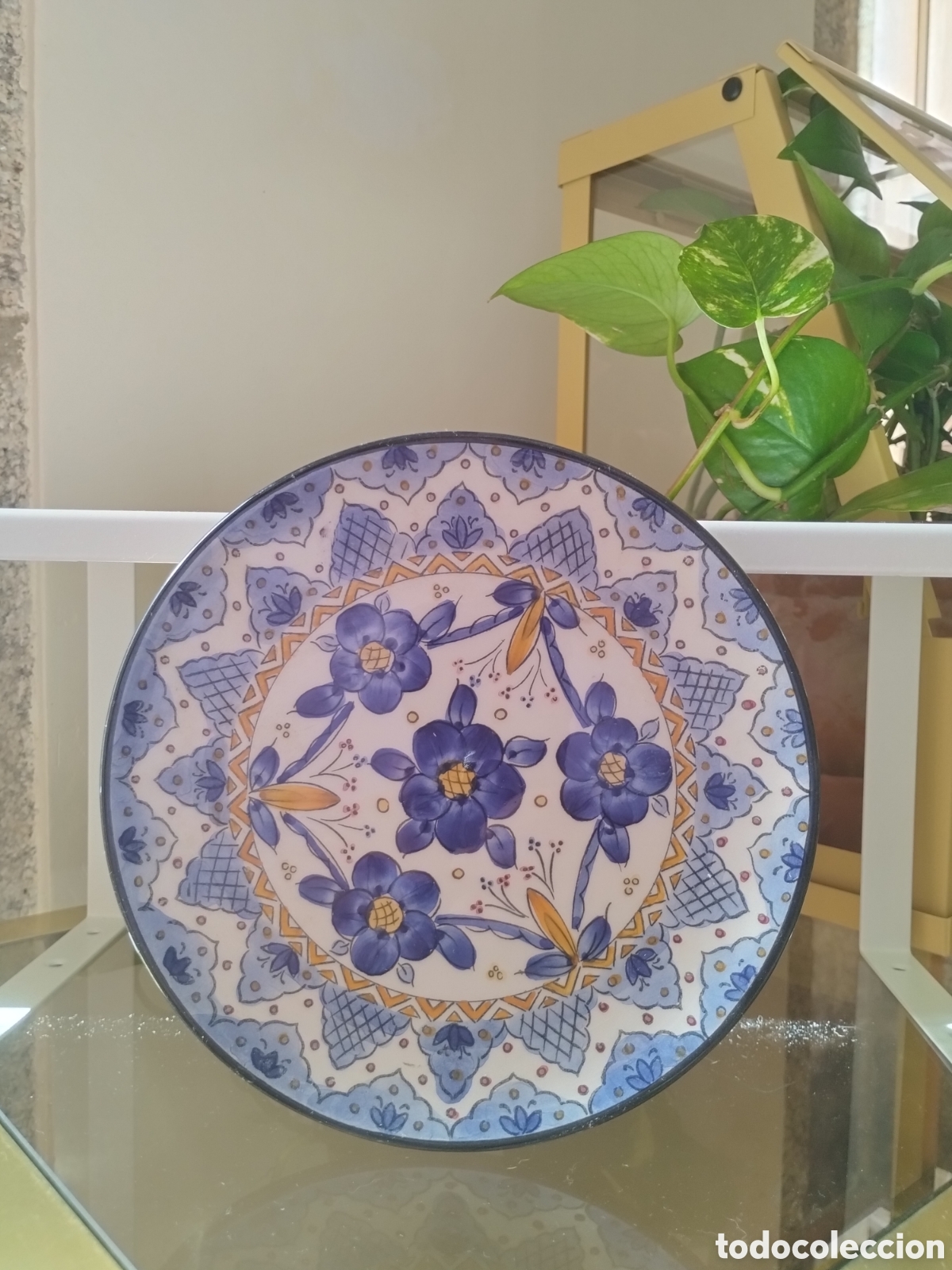 Antig&uuml;edades: Plato decorativo Ceramar - Foto 1