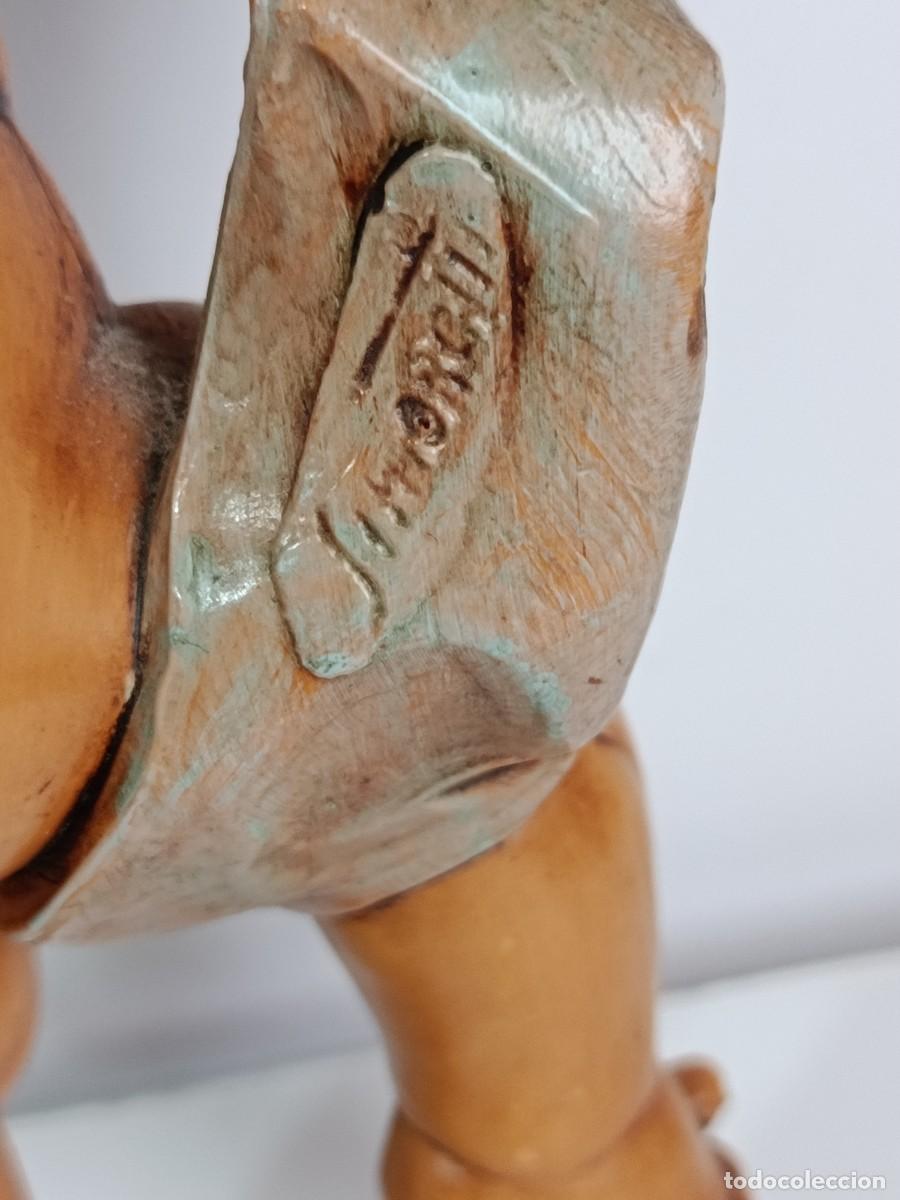 Antig&uuml;edades: DOS ANGELES O QUERUBINES SIMOMETI. 22 cm - Foto 5