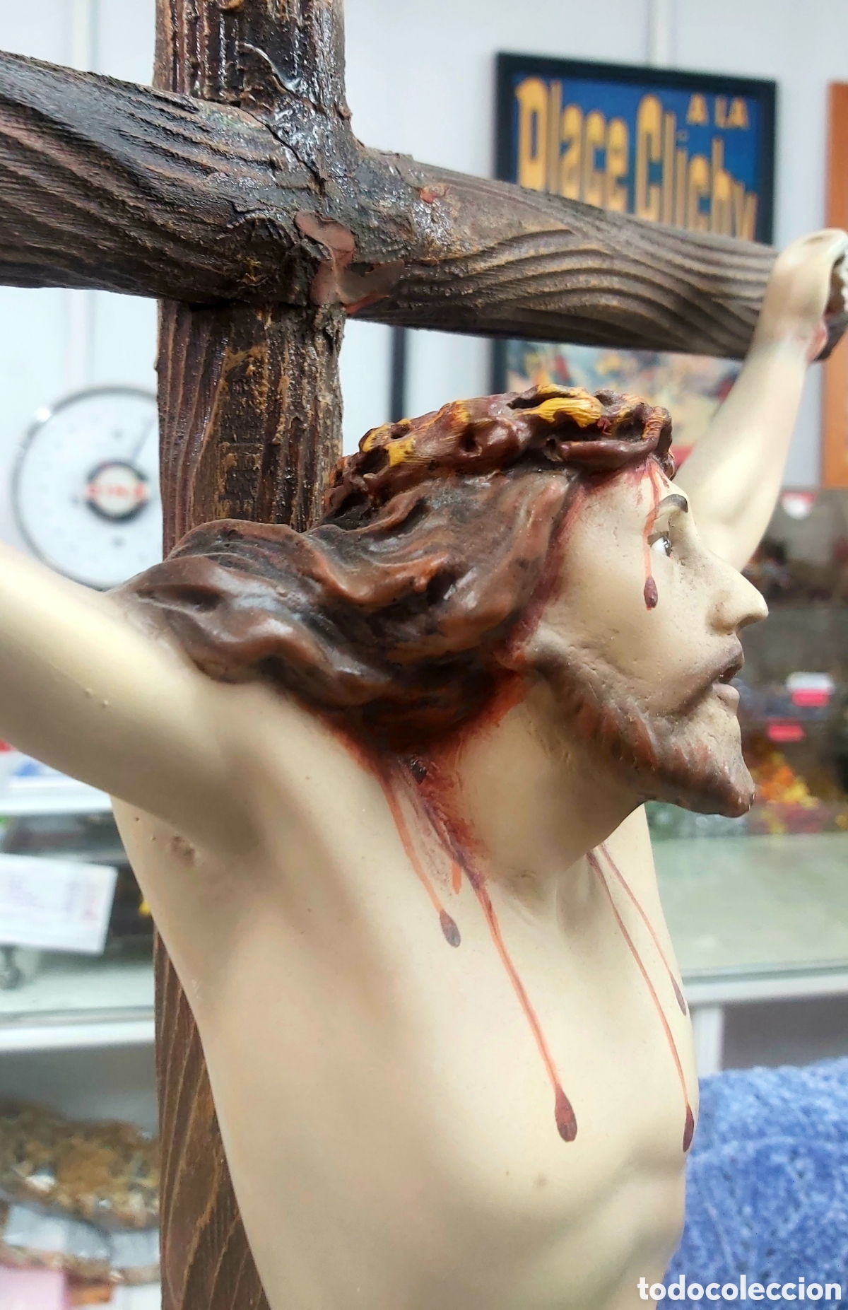 Antig&uuml;edades: Cristo Crucificado Olot - Foto 6