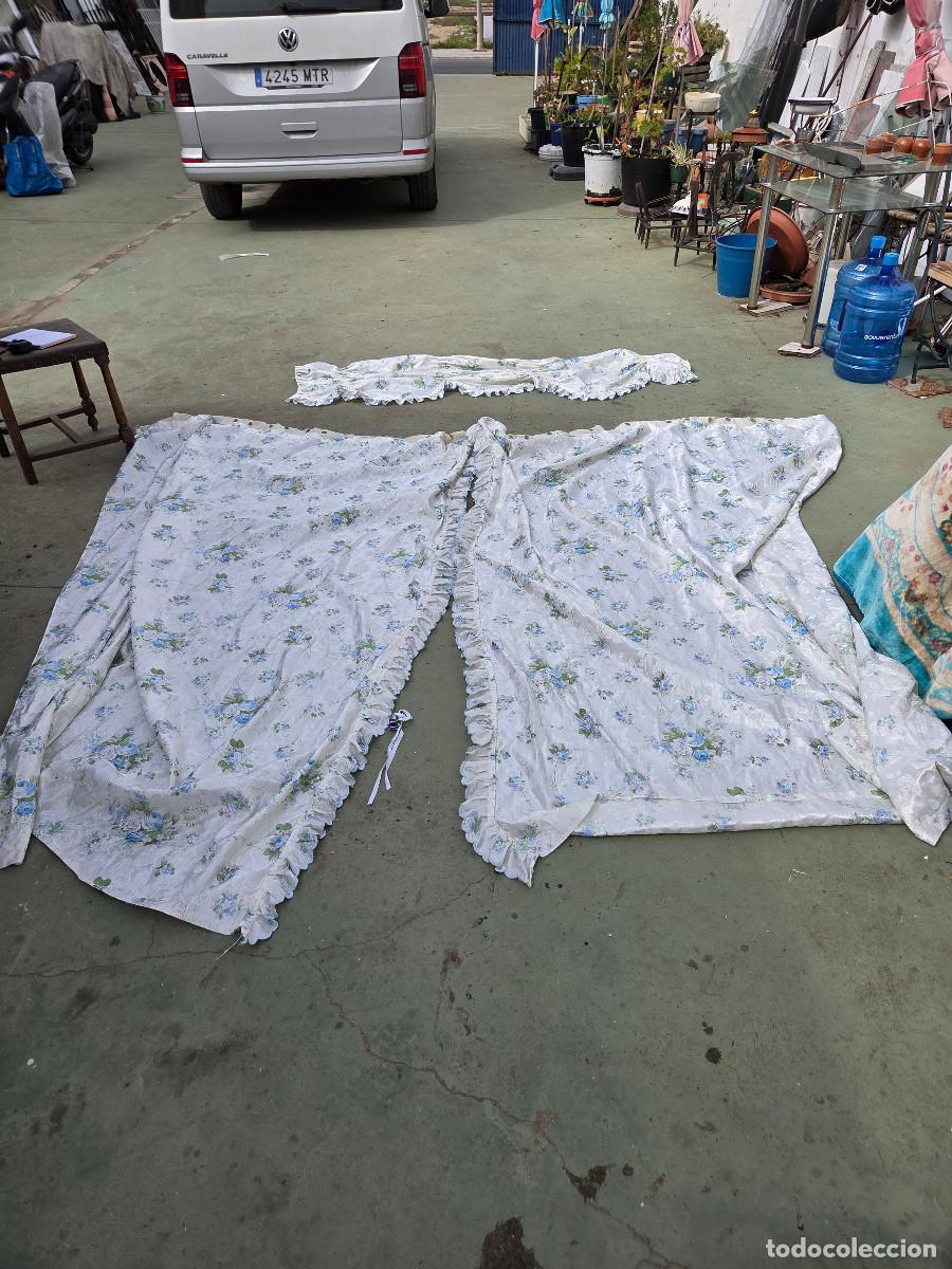 Antig&uuml;edades: cortinas de tela vintage - Foto 1