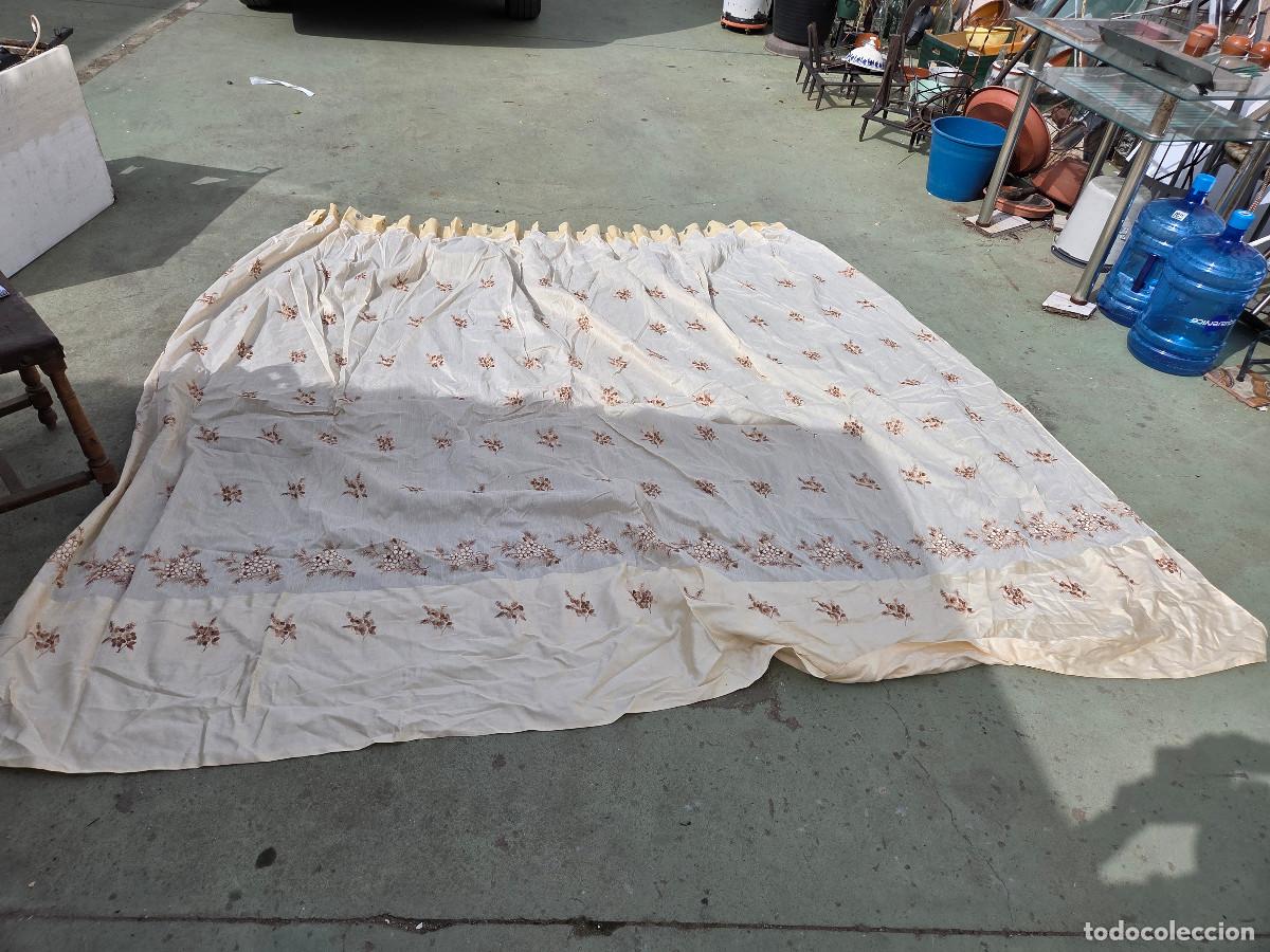 Antig&uuml;edades: cortinas de tela vintage - Foto 1