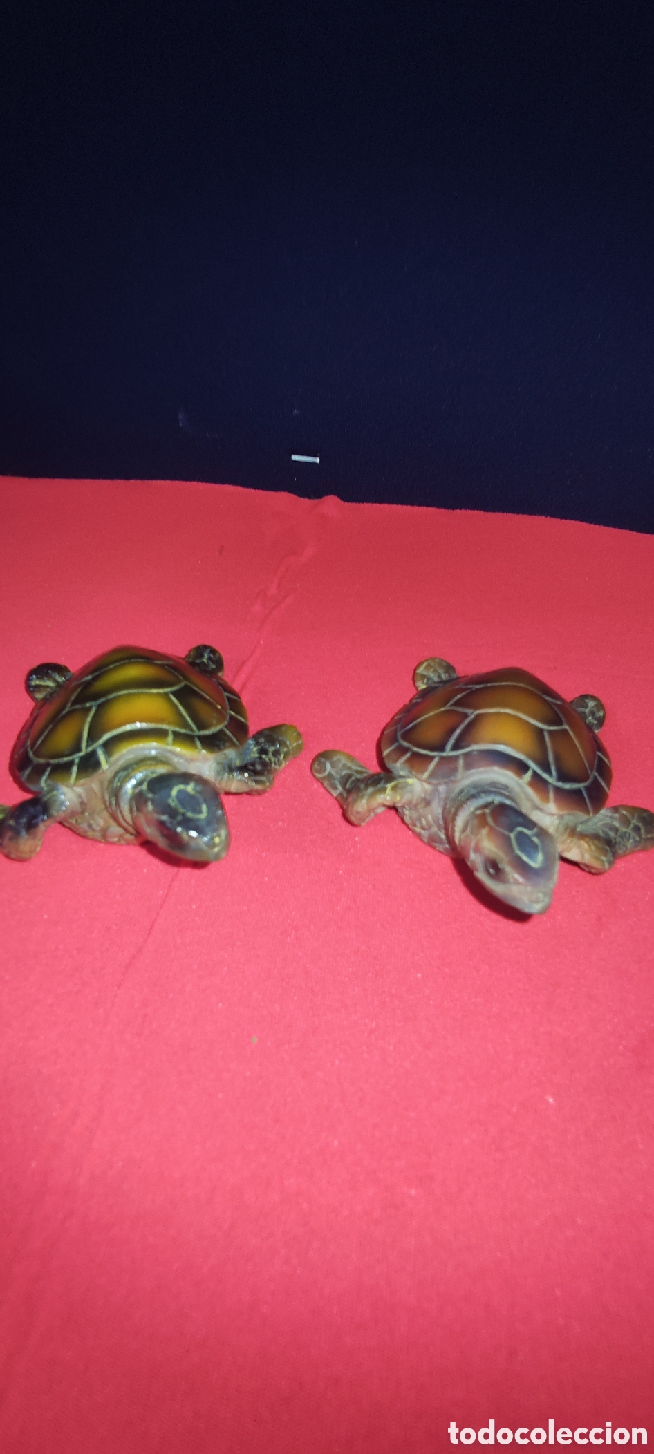 Antig&uuml;edades: Pareja de tortugas marmolina - Foto 2