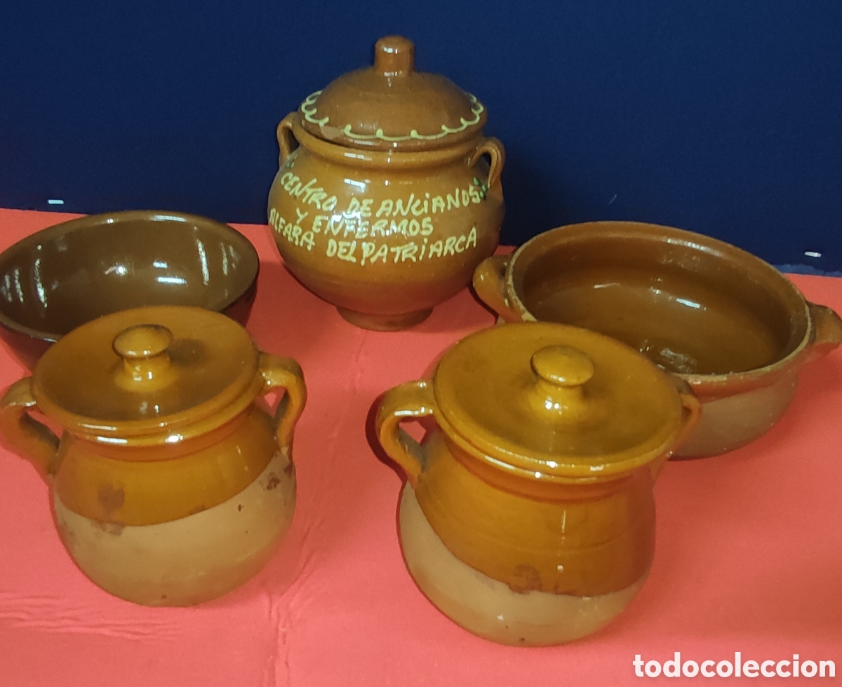 Antig&uuml;edades: Lote de piezas de barro cocido - Foto 1