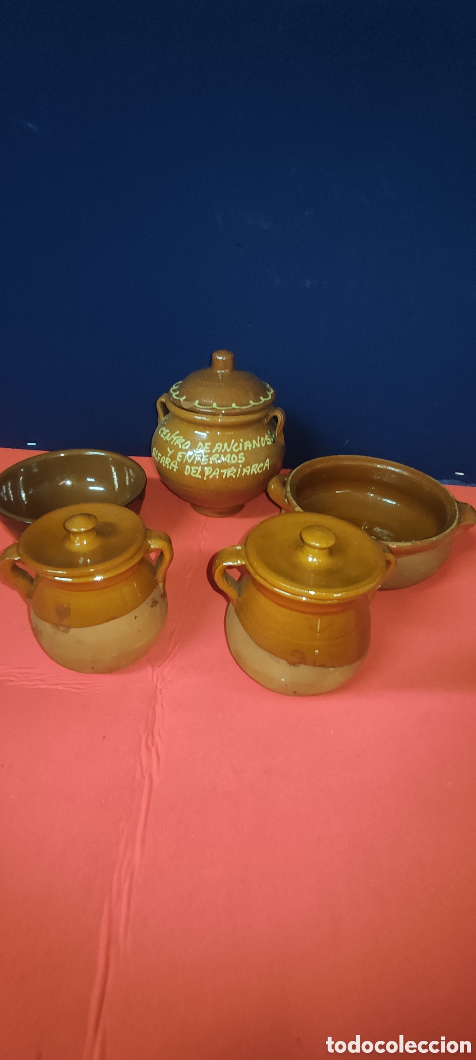 Antig&uuml;edades: Lote de piezas de barro cocido - Foto 2