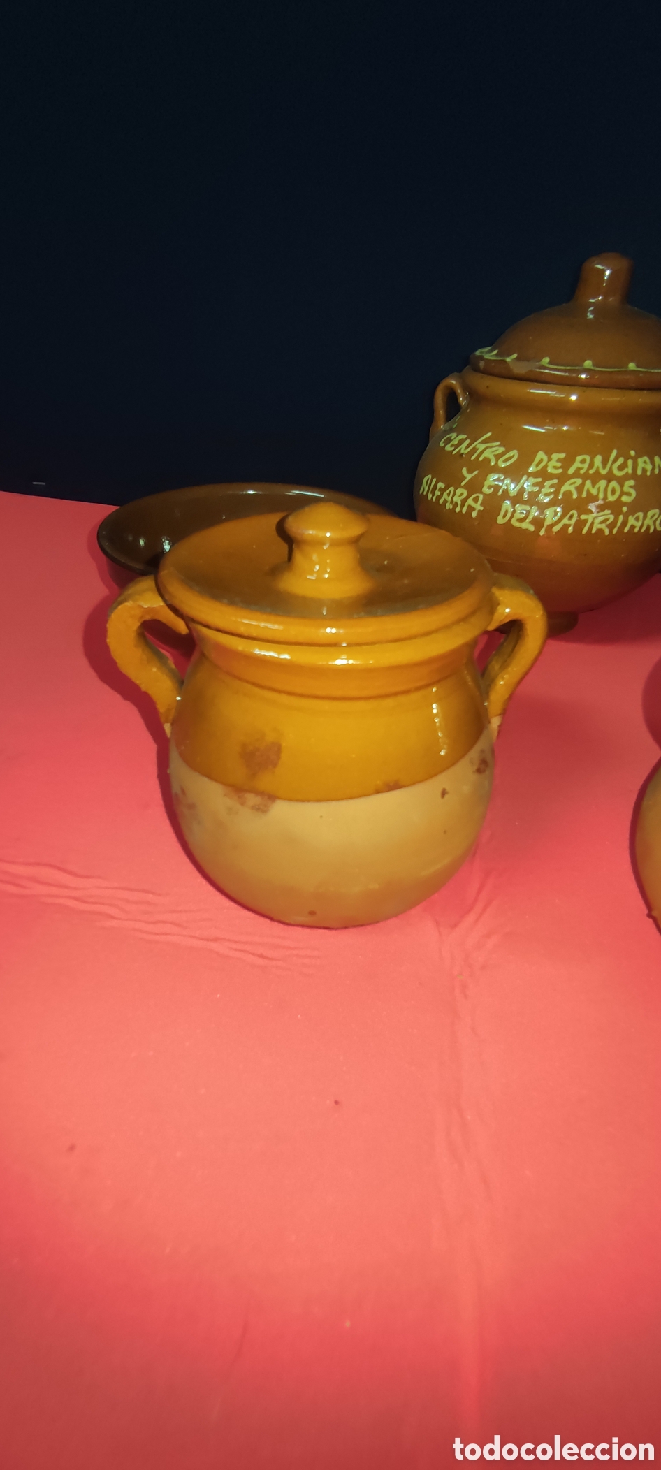 Antig&uuml;edades: Lote de piezas de barro cocido - Foto 3