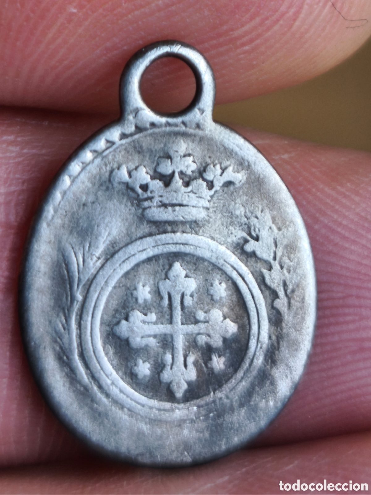 Antig&uuml;edades: Medalla Virgen de Nieva plata - Foto 1