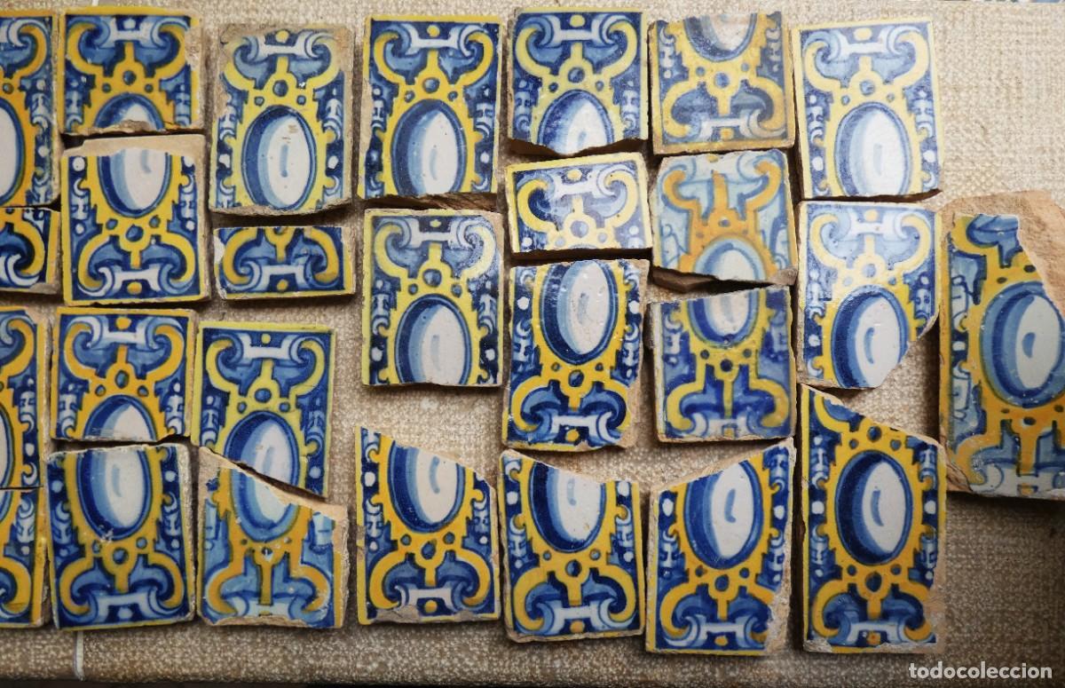 Antig&uuml;edades: Azulejo, Azulejos Espa&ntilde;ol, Talavera - Foto 3