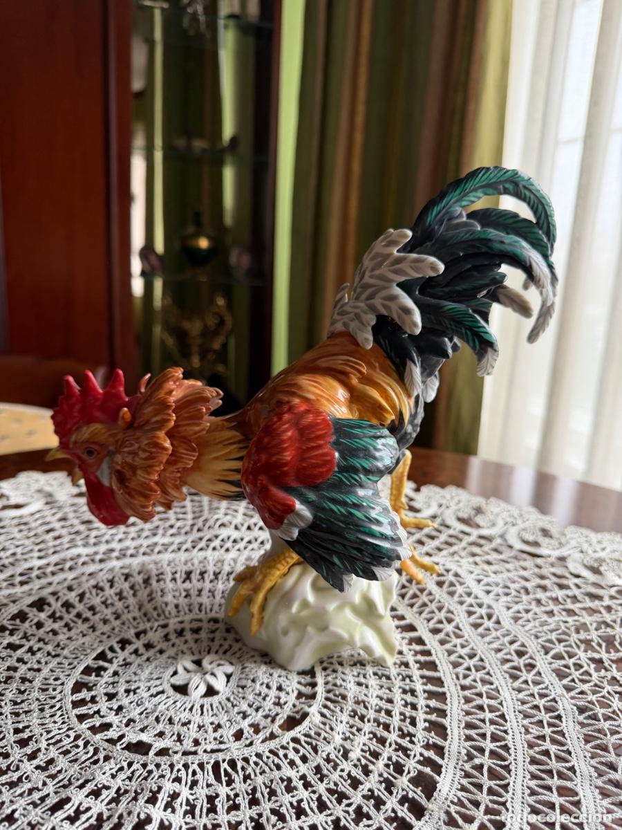 Antig&uuml;edades: Pareja Gallos Algora - Foto 1