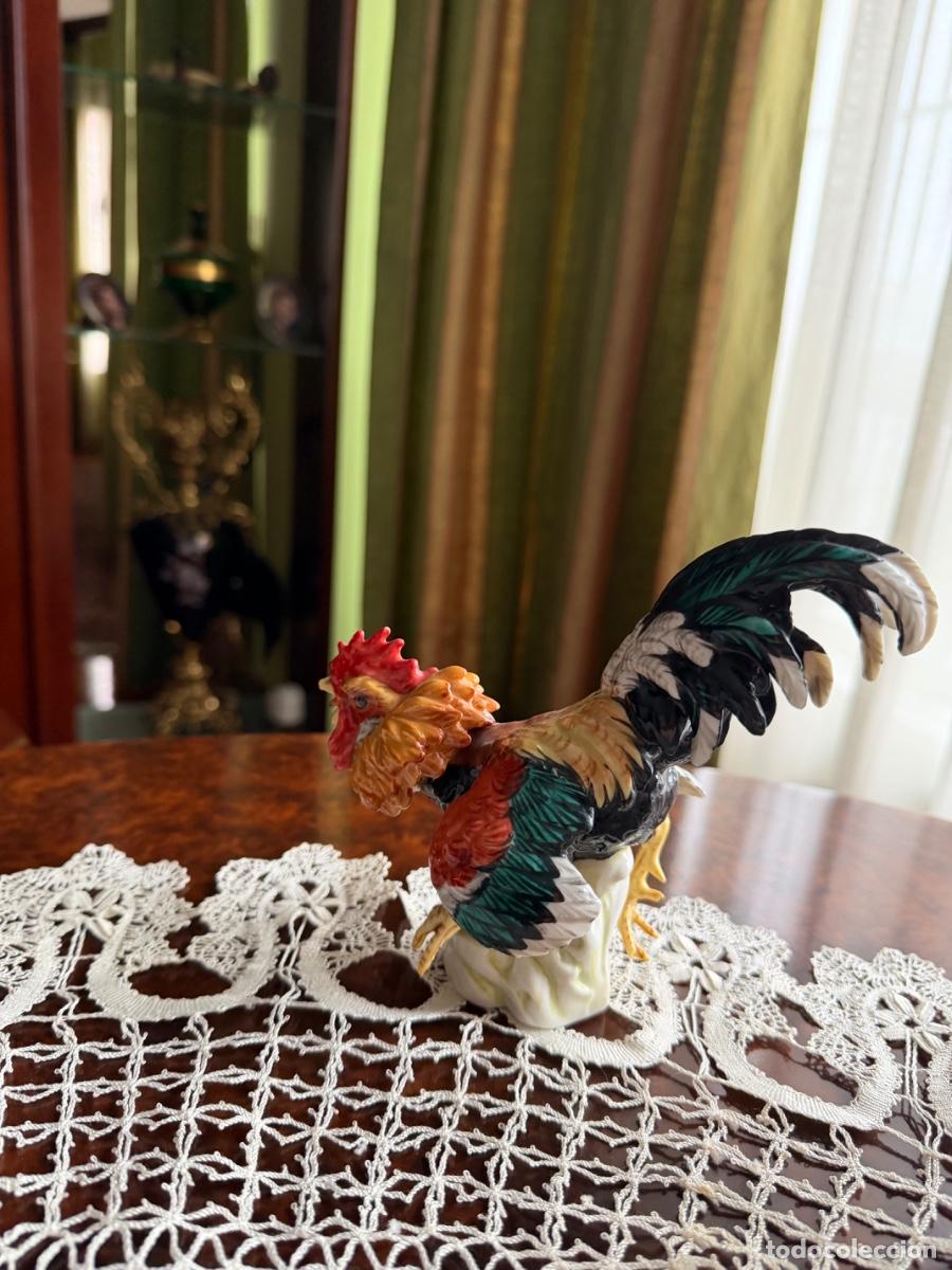 Antig&uuml;edades: Pareja Gallos Algora - Foto 3