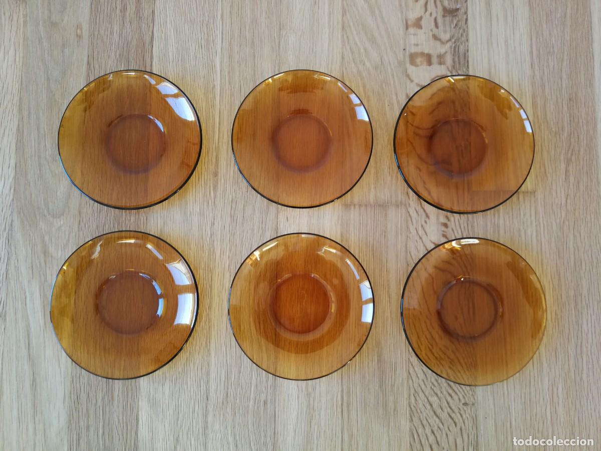 Antig&uuml;edades: 6 platos de Duralex. - Foto 1