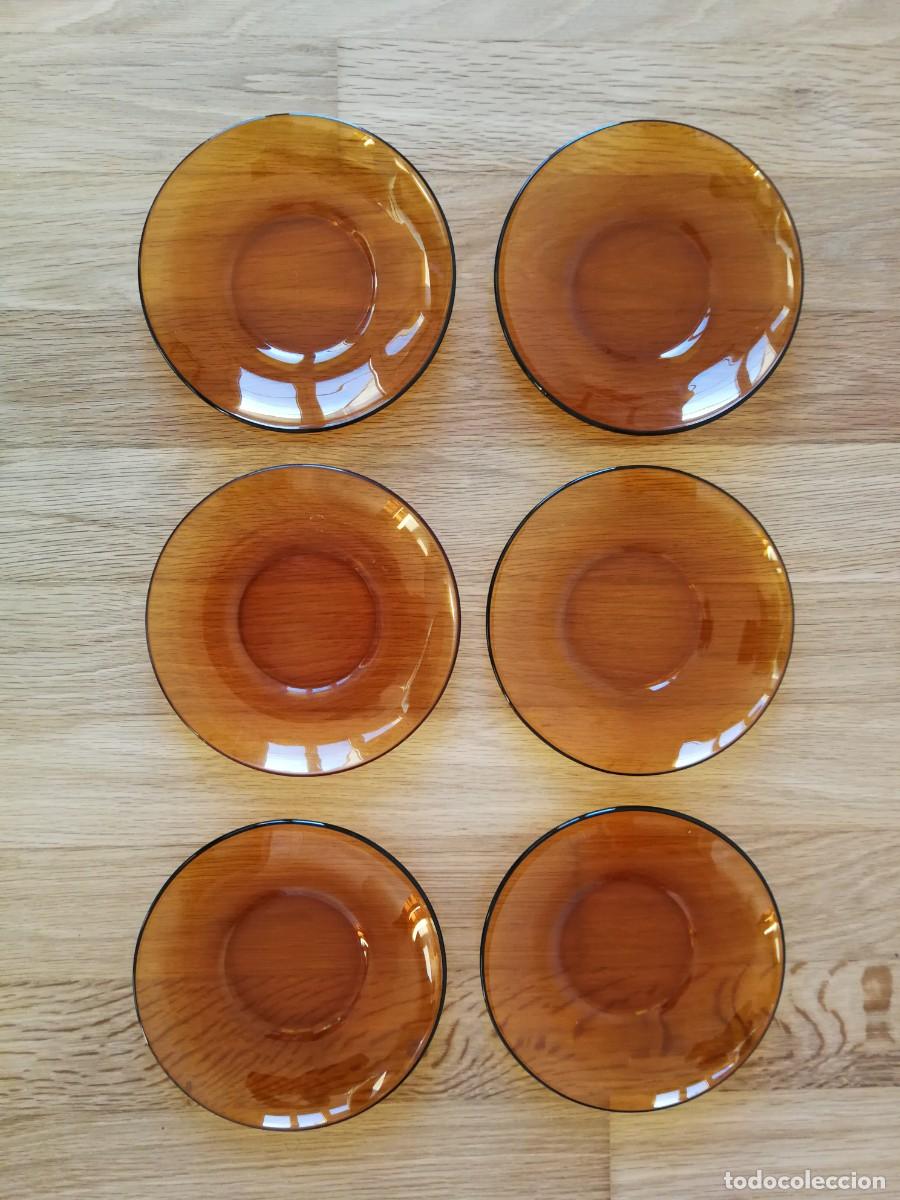Antig&uuml;edades: 6 platos de Duralex. - Foto 1