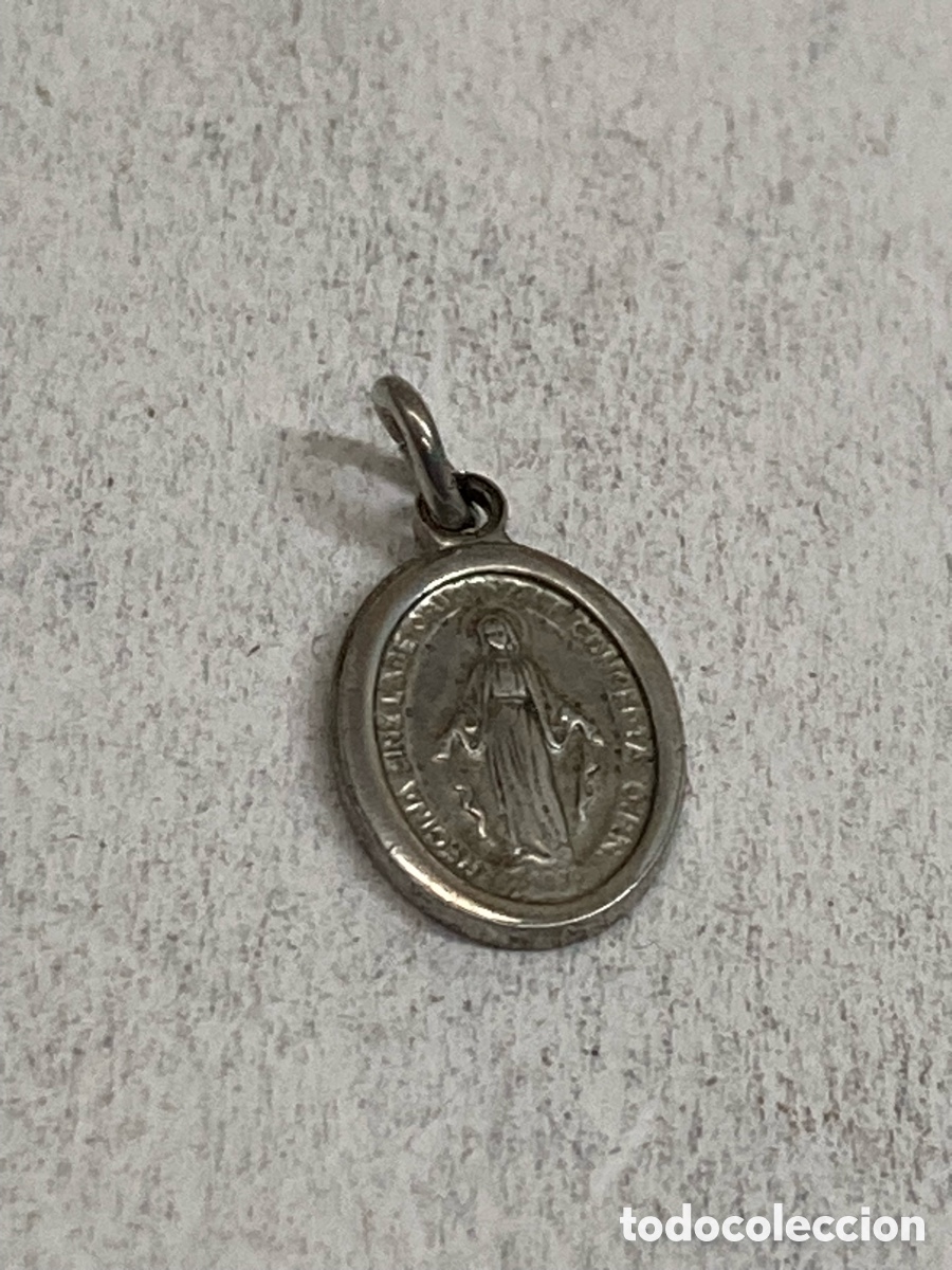 Antig&uuml;edades: Medalla de plata religiosa C546 - Foto 1