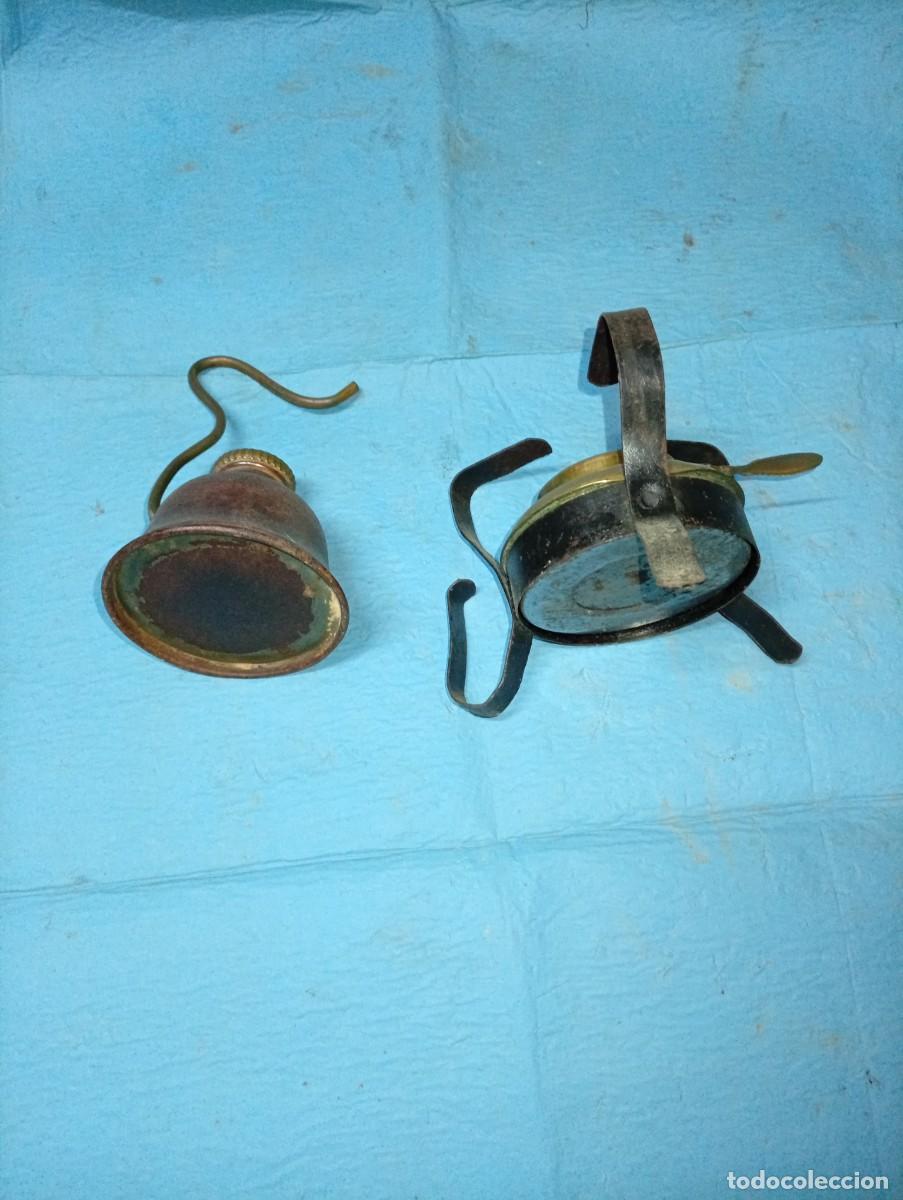 Antig&uuml;edades: ANTIGUA HORNILLA Y LAMPARILLA - Foto 2