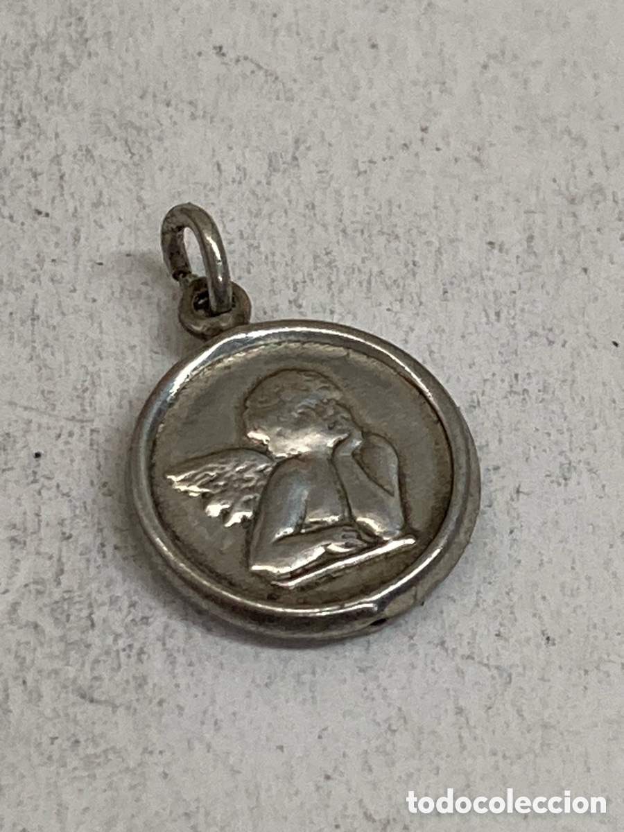 Antig&uuml;edades: Medalla de plata religiosa C546 - Foto 1