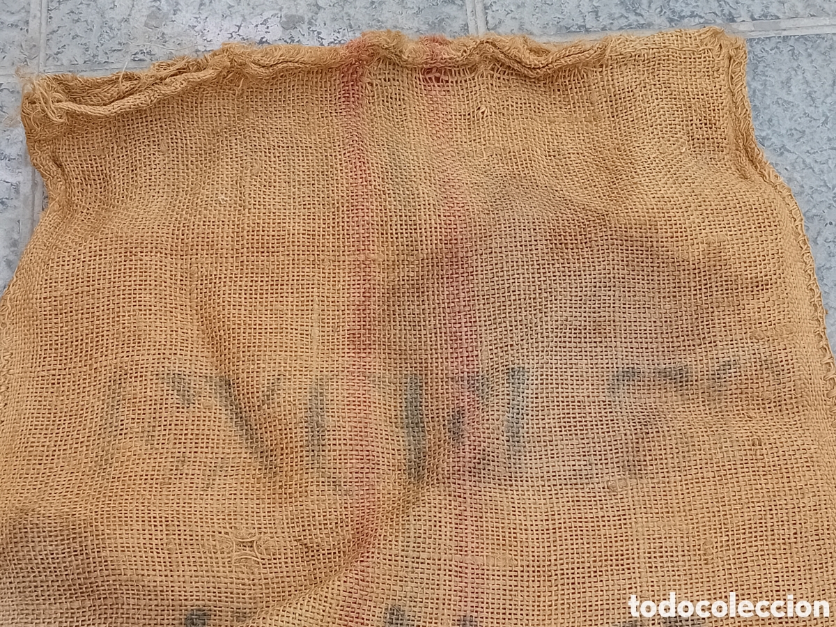 Antig&uuml;edades: SACO ANTIGUO YUTE ARPILLERA - Foto 2