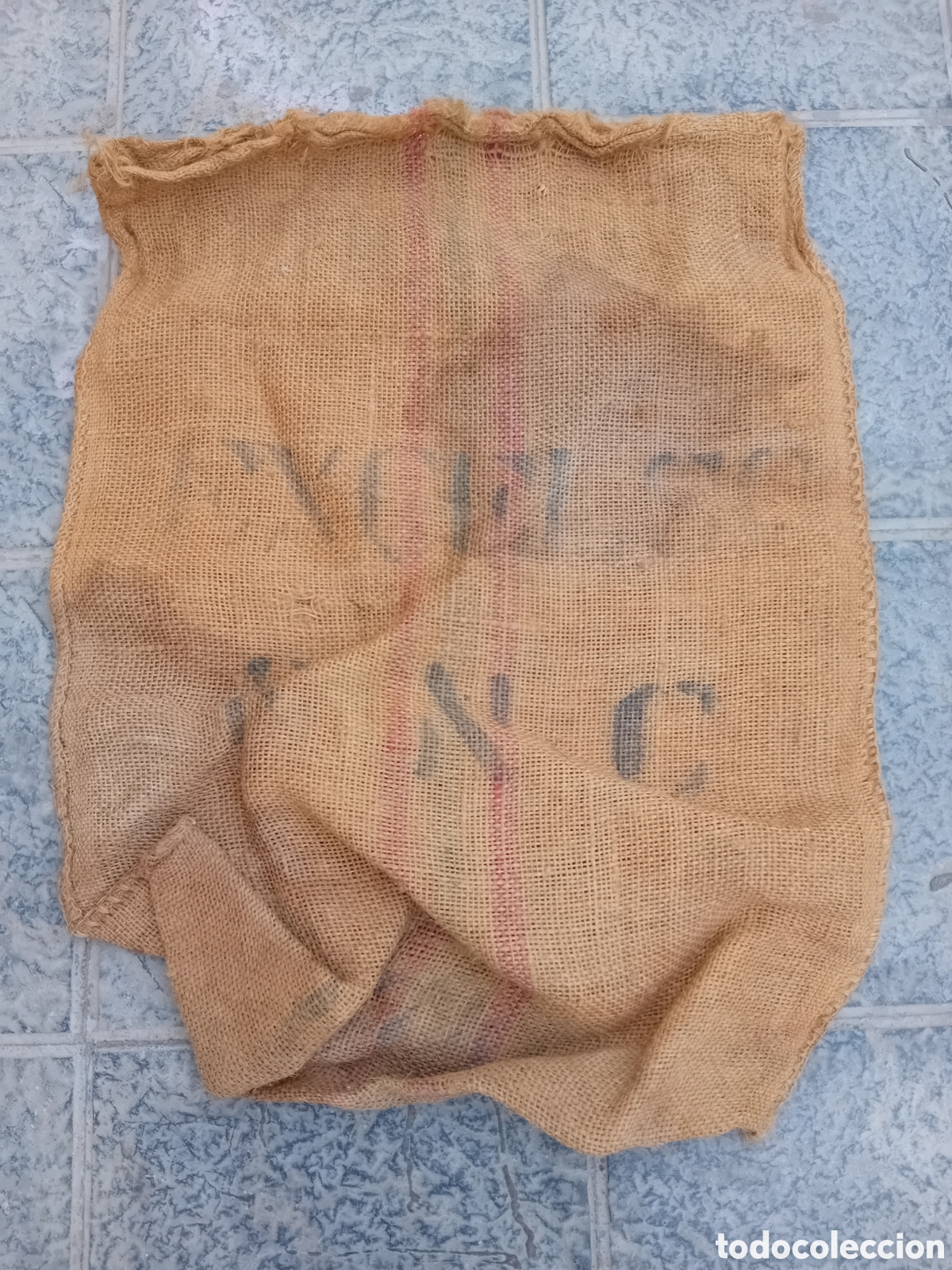 Antig&uuml;edades: SACO ANTIGUO YUTE ARPILLERA - Foto 1