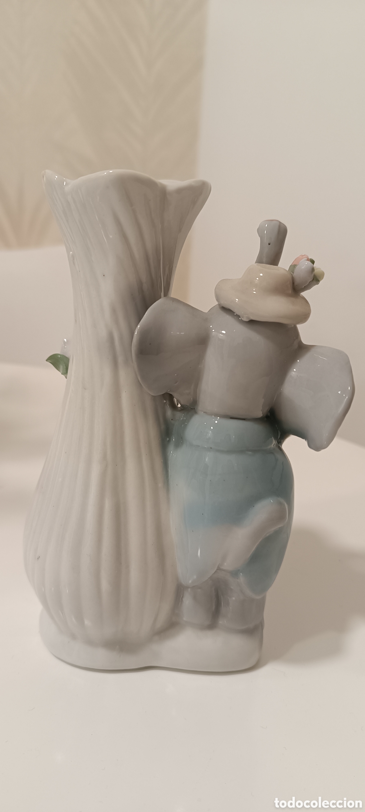 Antig&uuml;edades: Jarr&oacute;n de porcelana con elefante - Foto 9