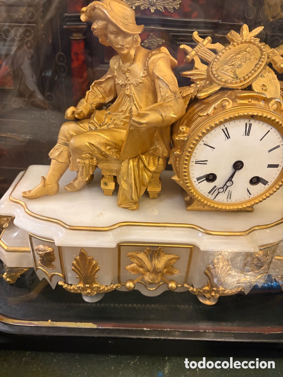 Antig&uuml;edades: Reloj de sobremesa antiguo - Foto 1