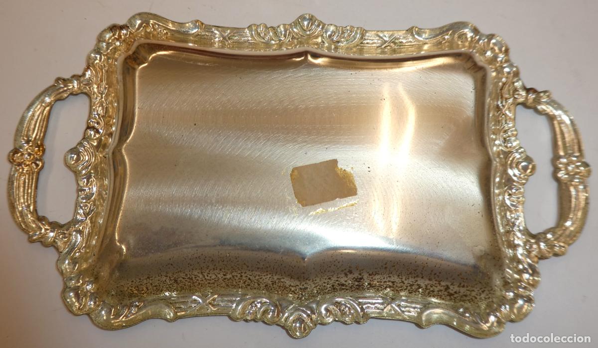 Antig&uuml;edades: Bandeja con la Virgen del Pilar - Foto 3