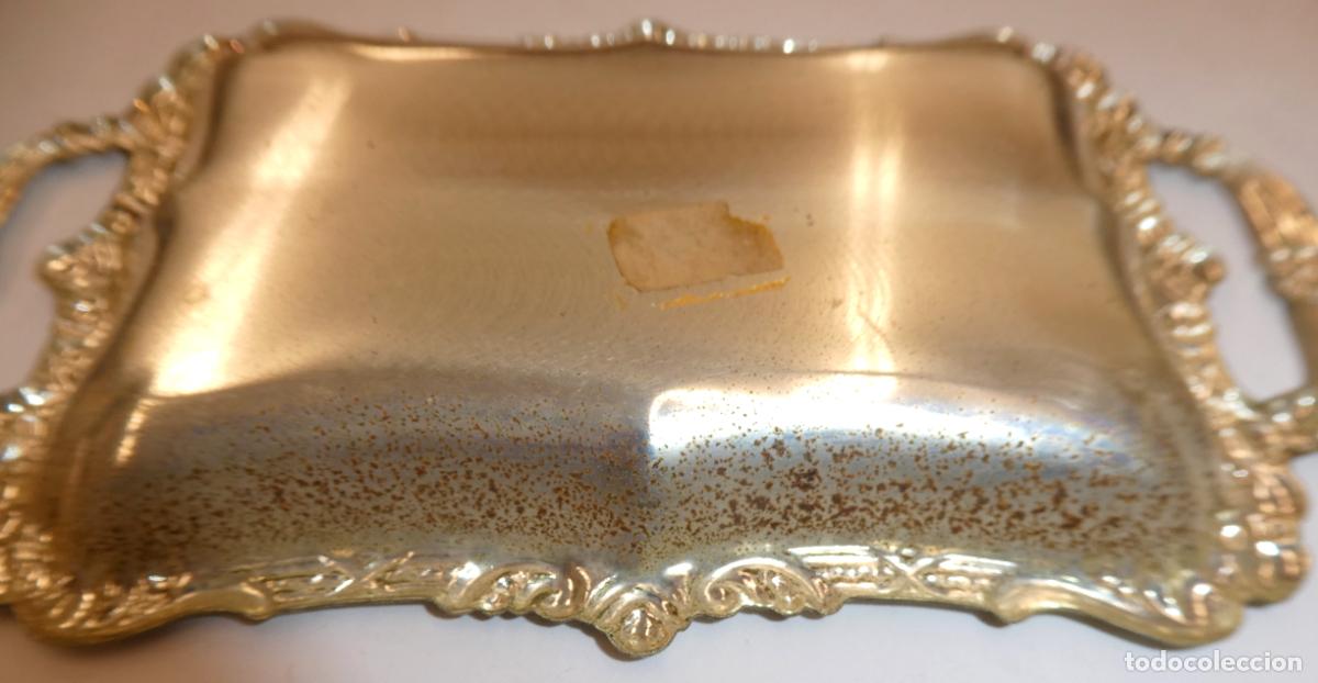 Antig&uuml;edades: Bandeja con la Virgen del Pilar - Foto 4