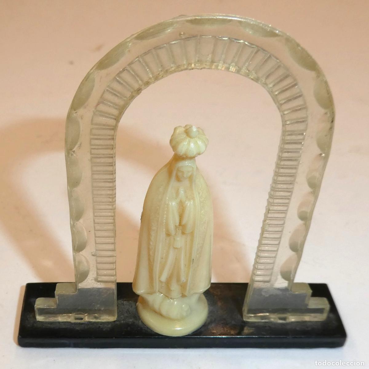 Antig&uuml;edades: Peque&ntilde;a Virgen de F&aacute;tima - Foto 1