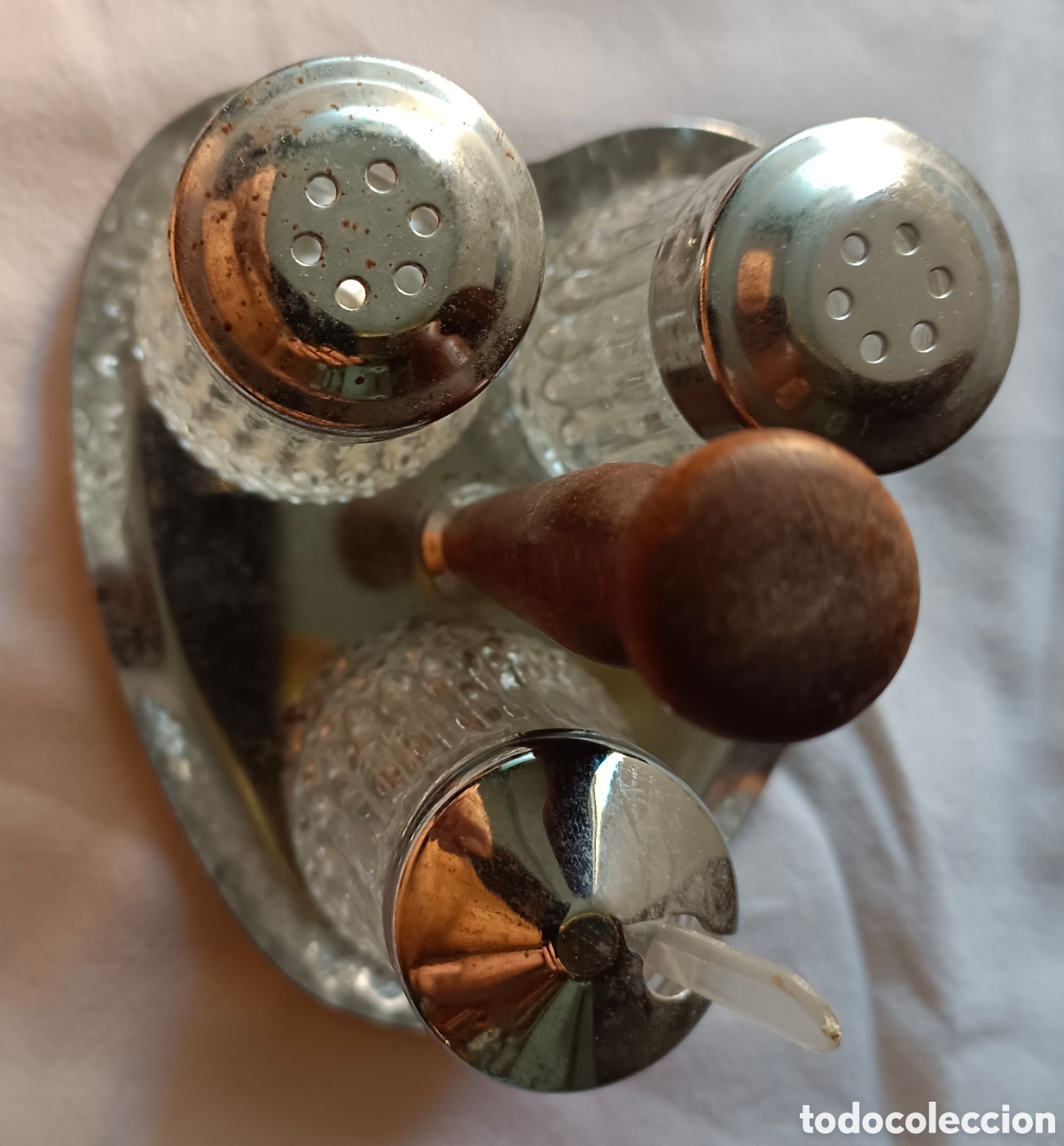 Antig&uuml;edades: ro, pimentero, especiero, conmdimentos - Foto 2