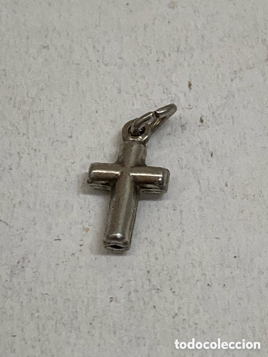 Antig&uuml;edades: Cruz de plata religiosa C547 - Foto 1