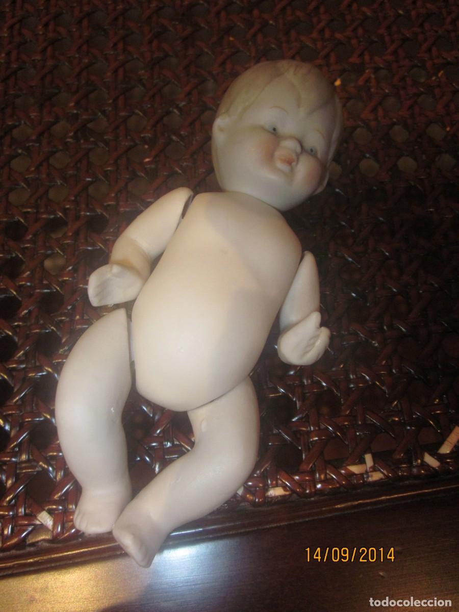 Antig&uuml;edades: mu&ntilde;eco antiguo de porcelana - Foto 2