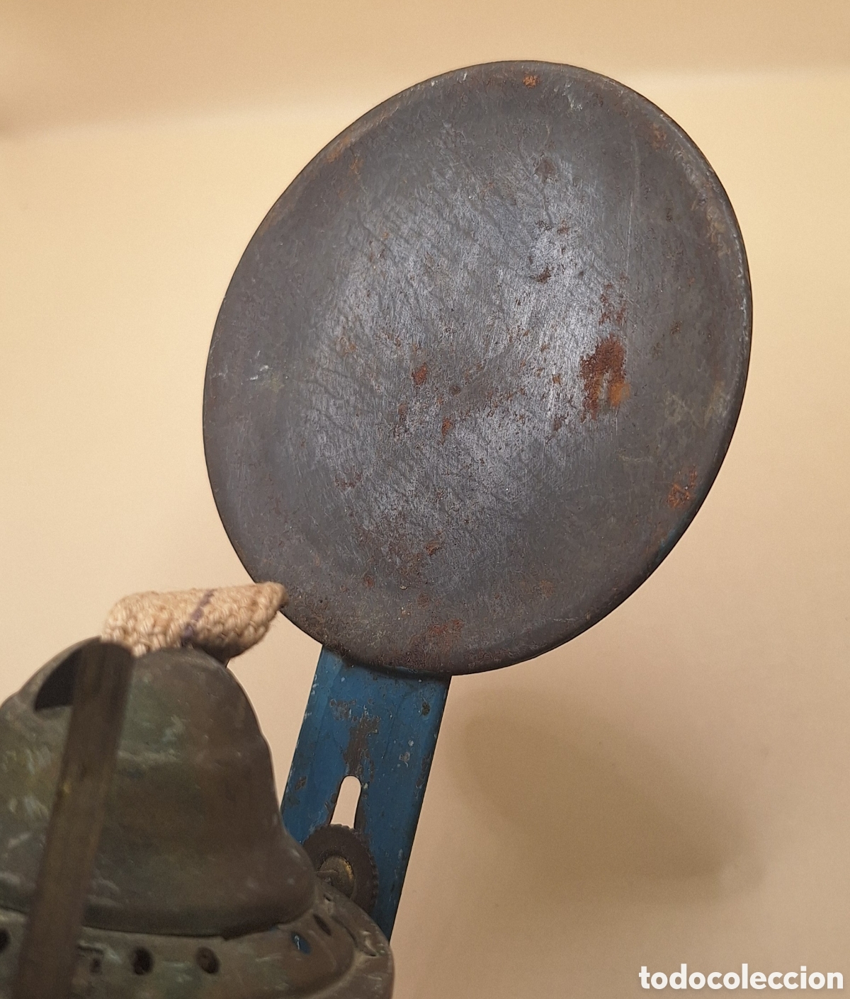 Antig&uuml;edades: Antigua L&aacute;mpara de Aceite - Quinqu&eacute; - - Foto 16