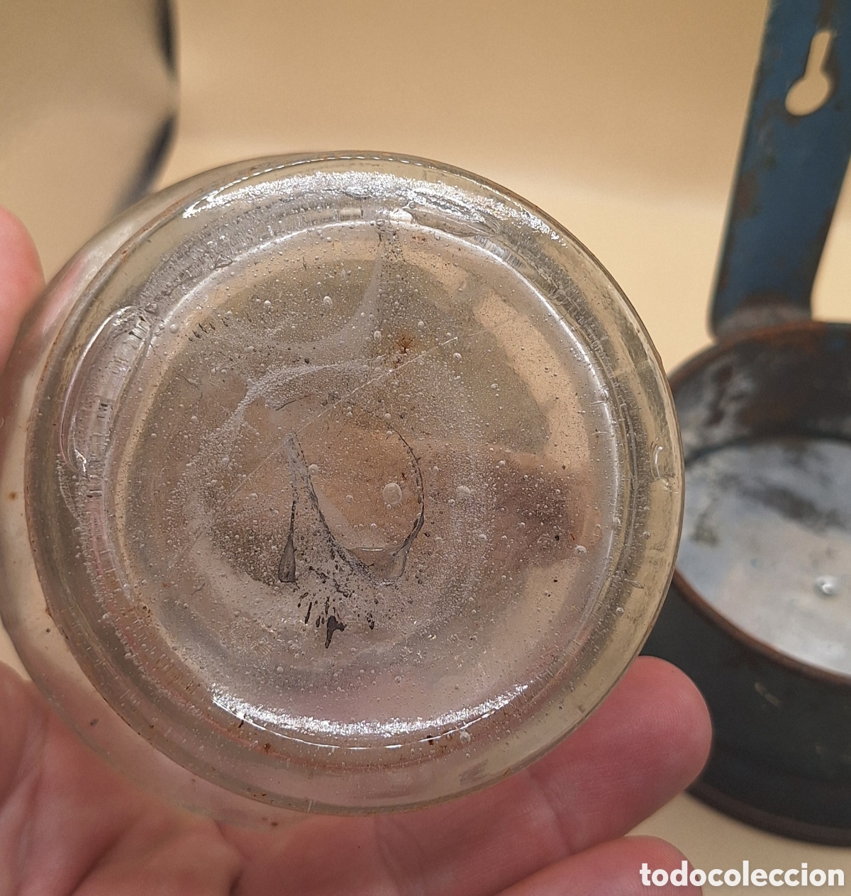 Antig&uuml;edades: Antigua L&aacute;mpara de Aceite - Quinqu&eacute; - - Foto 20
