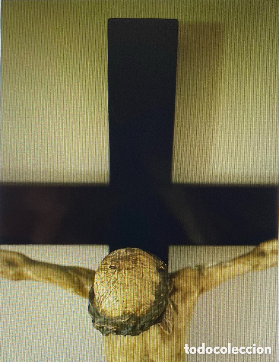 Antig&uuml;edades: Cristo en la cruz de 1 mtr. - Foto 12
