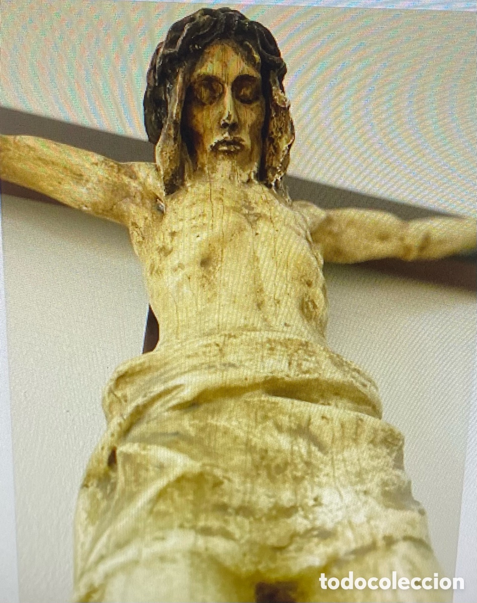 Antig&uuml;edades: Cristo en la cruz de 1 mtr. - Foto 17
