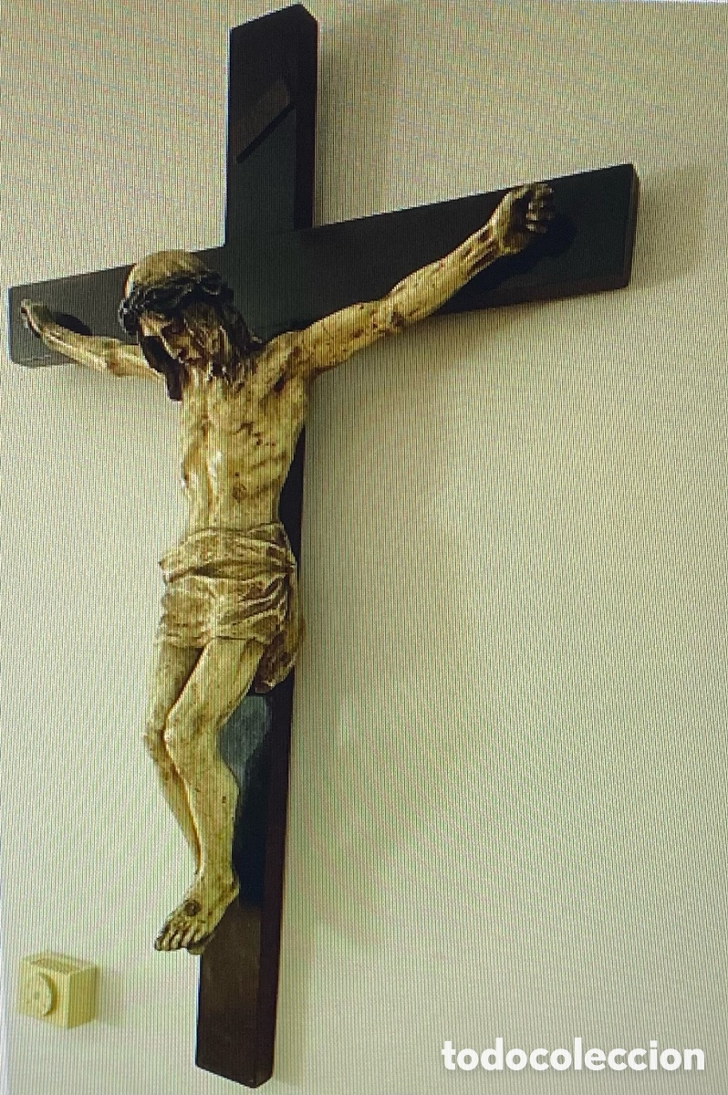 Antig&uuml;edades: Cristo en la cruz de 1 mtr. - Foto 21