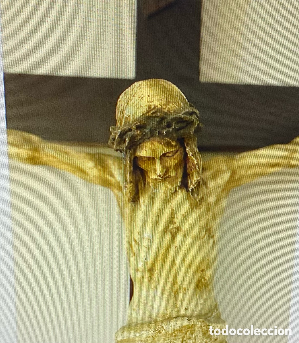 Antig&uuml;edades: Cristo en la cruz de 1 mtr. - Foto 26