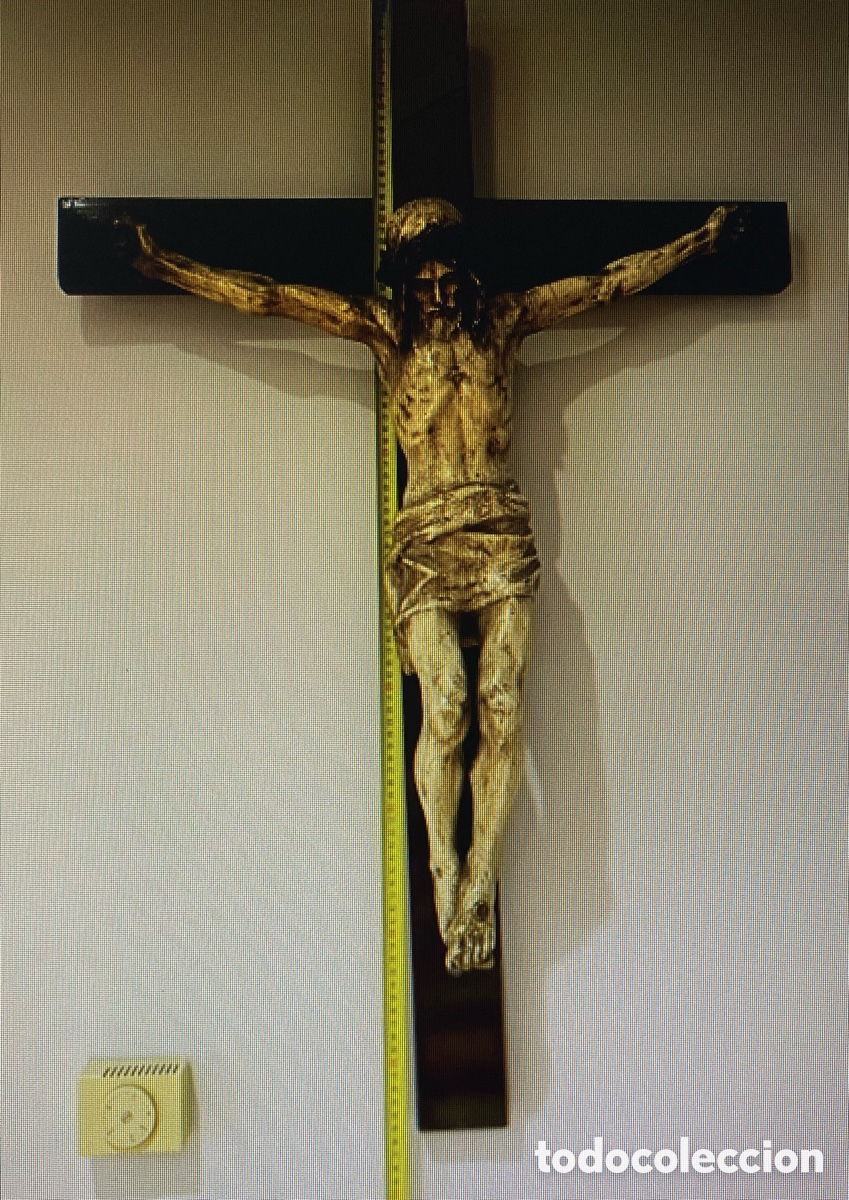 Antig&uuml;edades: Cristo en la cruz de 1 mtr. - Foto 28