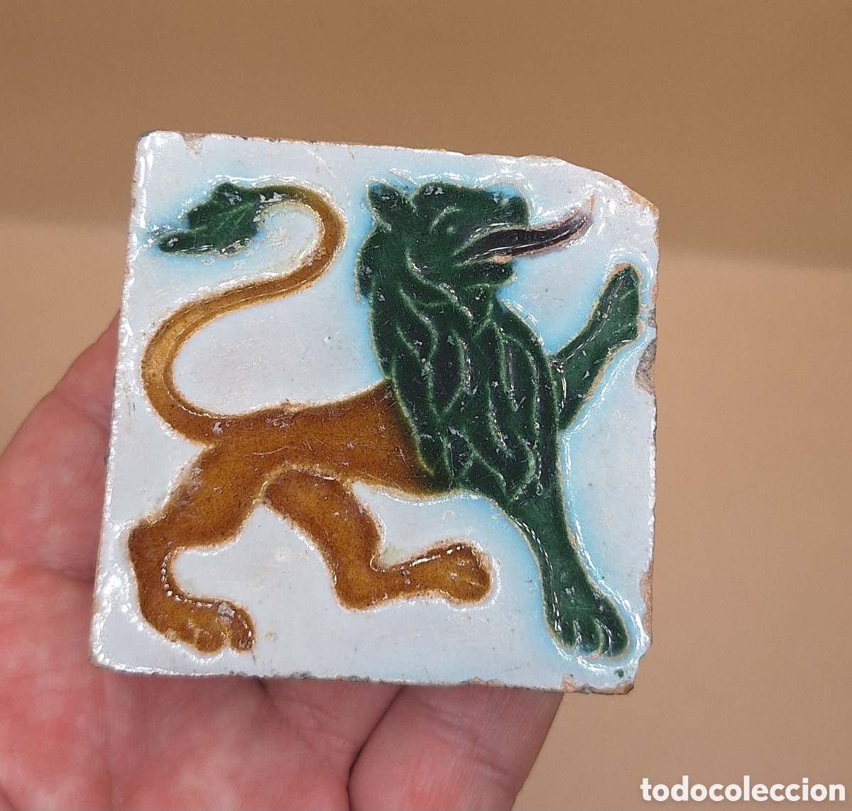 Antig&uuml;edades: Antiguo Azulejo - Olambrilla Le&oacute;n - - Foto 14