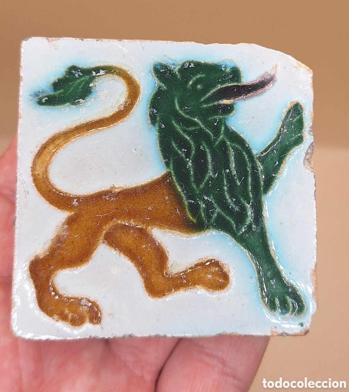 Antig&uuml;edades: Antiguo Azulejo - Olambrilla Le&oacute;n - - Foto 15