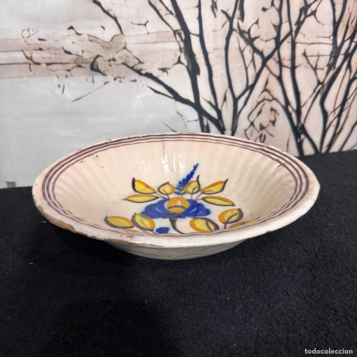 Antig&uuml;edades: Antiguo Plato de Ceramica - Foto 2