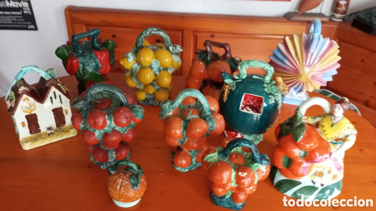 Antig&uuml;edades: Conjunto de cantaros valencianos - Foto 1