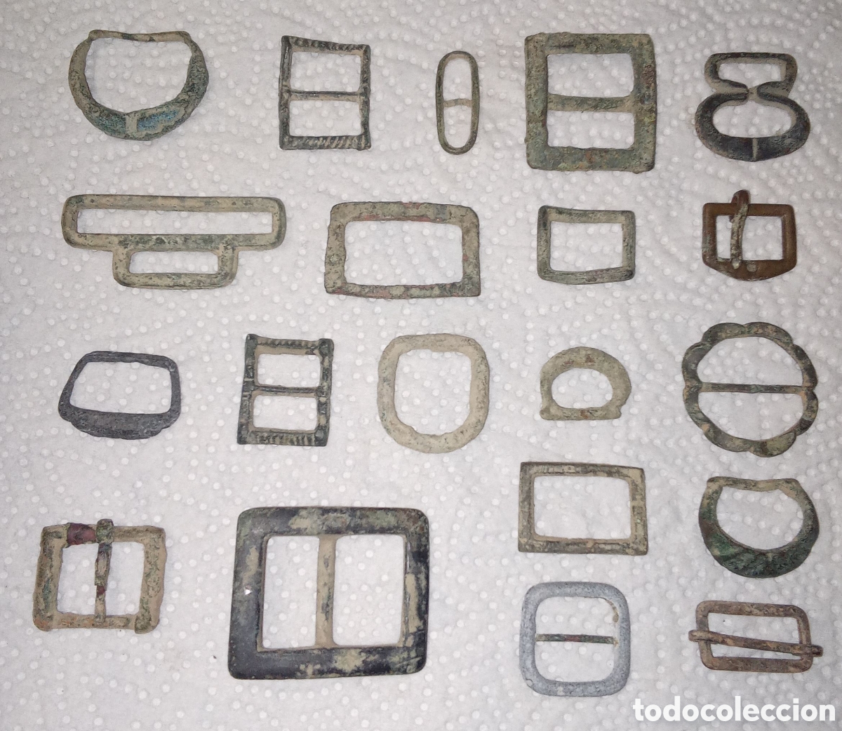 Antig&uuml;edades: LOTE DE HEBILLAS ANTIGUAS - Foto 1