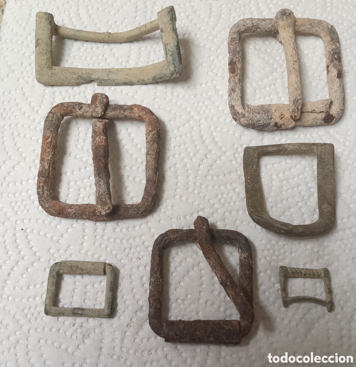 Antig&uuml;edades: LOTE DE HEBILLAS ANTIGUAS - Foto 1