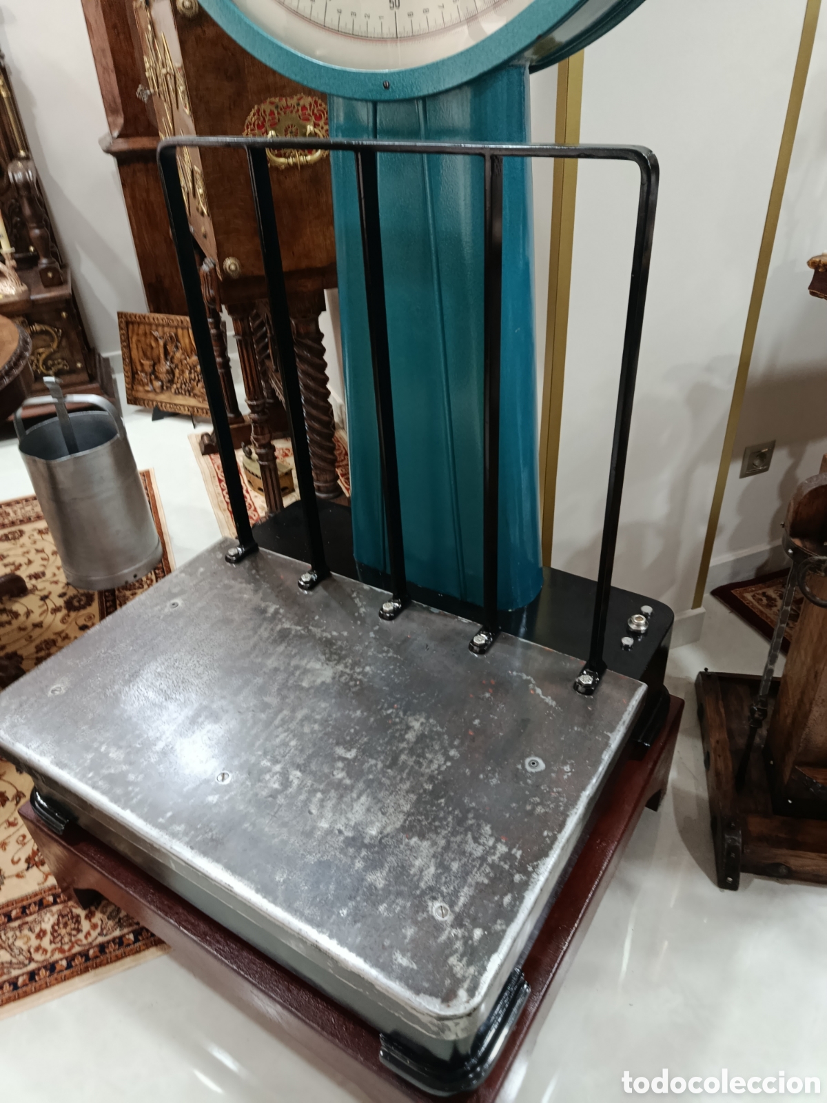 Antig&uuml;edades: Antig&uuml;a B&aacute;scula industrial - Foto 6