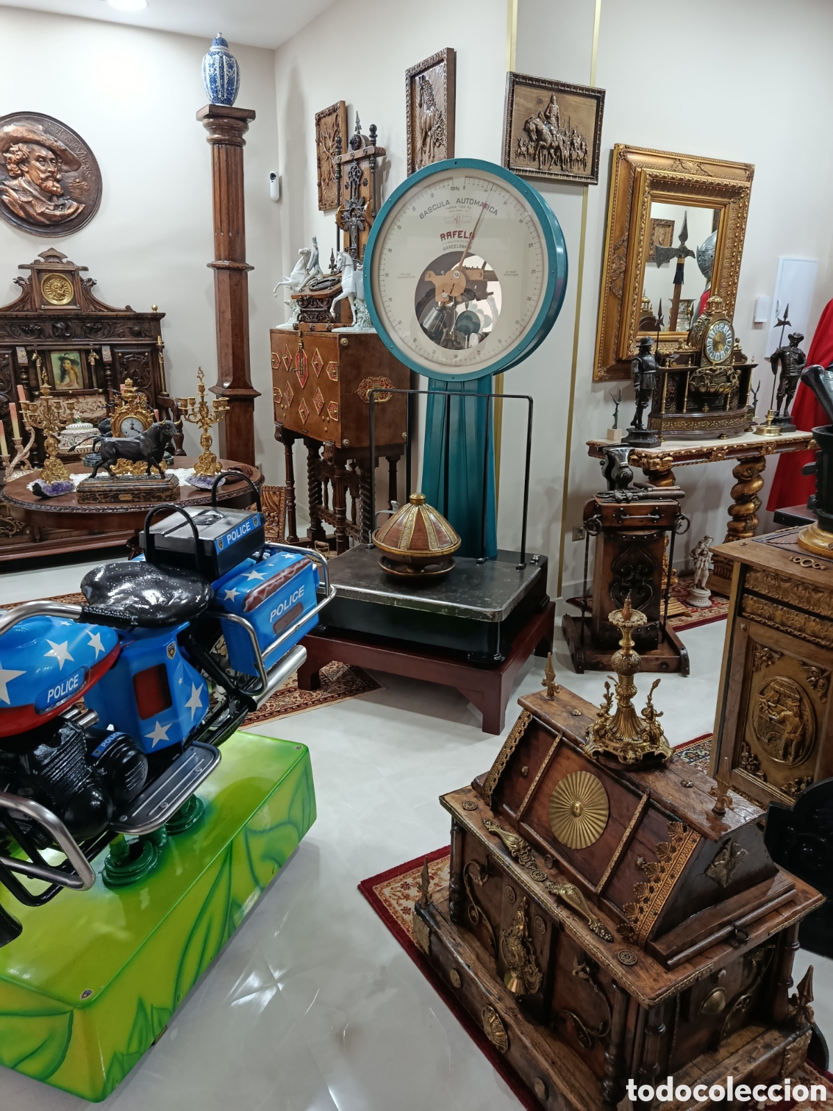 Antig&uuml;edades: Antig&uuml;a B&aacute;scula industrial - Foto 7